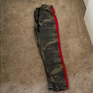 Camouflage Twill Joggers